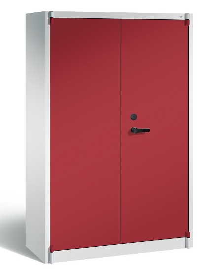C+P Feuerschutzschrank 1161-000 Certos (HxBxT) 1950x650x500mm 7035/3003