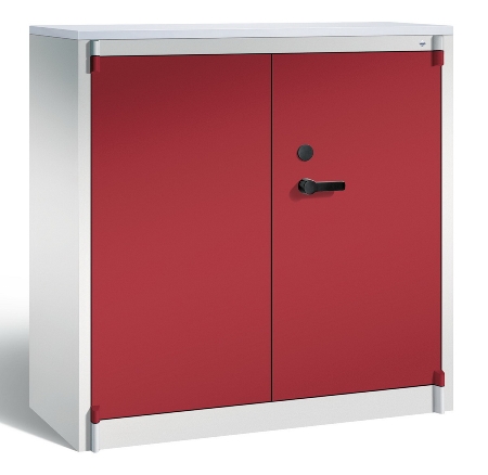 C+P Feuerschutzschrank 1171-00 Certos 3OH Tür 2-flügelig (HxBxT)1226x930x500mm 7035/3003