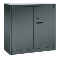C+P Feuerschutzschrank 1171-00 Certos 3OH Tür 2-flügelig (HxBxT)1226x930x500mm 7035/3003