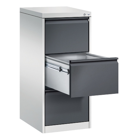 CP Hängeregistraturschrank 12423-311 C2000 Acurado 3 Schubladen 1-bahnig (HxBxT) 1045x433x590mm 9016/2406015