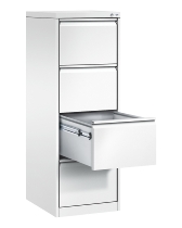 CP Hängeregistraturschrank 12423-311 C2000 Acurado 3 Schubladen 1-bahnig (HxBxT) 1045x433x590mm 9016/2406015