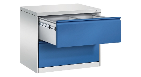 CP Hängeregistraturschrank 12423-311 C2000 Acurado 3 Schubladen 1-bahnig (HxBxT) 1045x433x590mm 9016/2406015