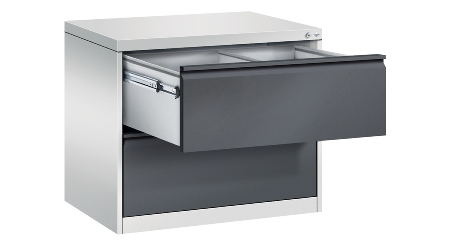 CP Hängeregistraturschrank 12423-311 C2000 Acurado 3 Schubladen 1-bahnig (HxBxT) 1045x433x590mm 9016/2406015