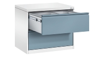 CP Hängeregistraturschrank 12423-311 C2000 Acurado 3 Schubladen 1-bahnig (HxBxT) 1045x433x590mm 9016/2406015