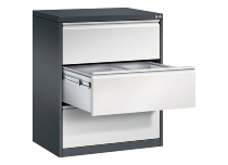 CP Hängeregistraturschrank 12423-311 C2000 Acurado 3 Schubladen 1-bahnig (HxBxT) 1045x433x590mm 9016/2406015