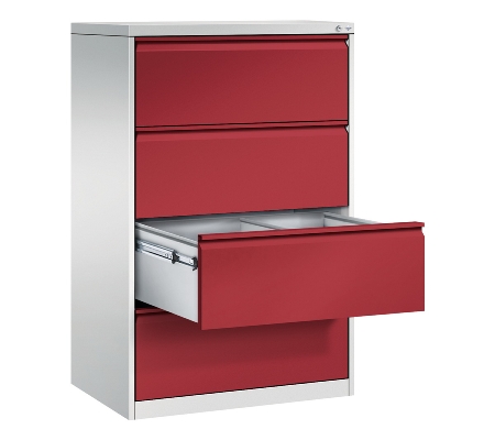 CP Hängeregistraturschrank 12423-311 C2000 Acurado 3 Schubladen 1-bahnig (HxBxT) 1045x433x590mm 9016/2406015
