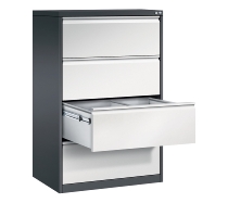 CP Hängeregistraturschrank 12423-311 C2000 Acurado 3 Schubladen 1-bahnig (HxBxT) 1045x433x590mm 9016/2406015