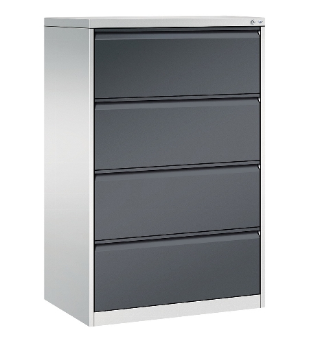 CP Hängeregistraturschrank 12423-311 C2000 Acurado 3 Schubladen 1-bahnig (HxBxT) 1045x433x590mm 9016/2406015
