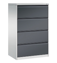 CP Hängeregistraturschrank 12423-311 C2000 Acurado 3 Schubladen 1-bahnig (HxBxT) 1045x433x590mm 9016/2406015