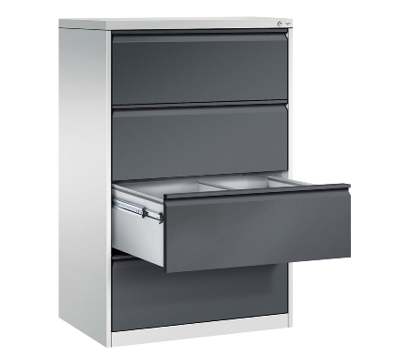 CP Hängeregistraturschrank 12423-311 C2000 Acurado 3 Schubladen 1-bahnig (HxBxT) 1045x433x590mm 9016/2406015