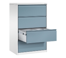 CP Hängeregistraturschrank 12423-311 C2000 Acurado 3 Schubladen 1-bahnig (HxBxT) 1045x433x590mm 9016/2406015