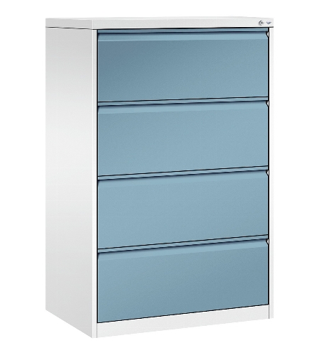 CP Hängeregistraturschrank 12423-311 C2000 Acurado 3 Schubladen 1-bahnig (HxBxT) 1045x433x590mm 9016/2406015