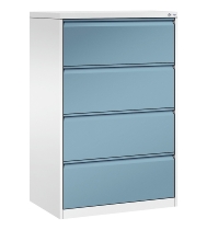 CP Hängeregistraturschrank 12423-311 C2000 Acurado 3 Schubladen 1-bahnig (HxBxT) 1045x433x590mm 9016/2406015