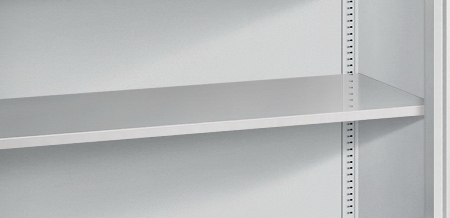 C+P Einlegeboden 140001-80 (BxT) 1194x352mm hohe Traglast 70kg Stahl lackiert Lichtgrau (RAL 7035)