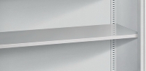 C+P Einlegeboden 140001-80 (BxT) 1194x352mm hohe Traglast 70kg Stahl lackiert Lichtgrau (RAL 7035)