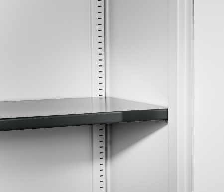 C+P Einlegeboden 140001-80 (BxT) 1194x352mm hohe Traglast 70kg Stahl lackiert Lichtgrau (RAL 7035)