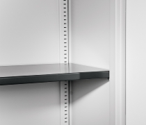 C+P Einlegeboden 140001-80 (BxT) 1194x352mm hohe Traglast 70kg Stahl lackiert Lichtgrau (RAL 7035)