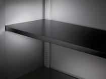 C+P Einlegeboden 140001-80 (BxT) 1194x352mm hohe Traglast 70kg Stahl lackiert Lichtgrau (RAL 7035)
