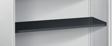 C+P Einlegeboden 140001-80 (BxT) 1194x352mm hohe Traglast 70kg Stahl lackiert Lichtgrau (RAL 7035)