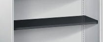 C+P Einlegeboden 140001-80 (BxT) 1194x352mm hohe Traglast 70kg Stahl lackiert Lichtgrau (RAL 7035)