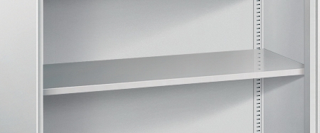 C+P Einlegeboden 140001-80 (BxT) 1194x352mm hohe Traglast 70kg Stahl lackiert Lichtgrau (RAL 7035)