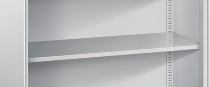 C+P Einlegeboden 140001-80 (BxT) 1194x352mm hohe Traglast 70kg Stahl lackiert Lichtgrau (RAL 7035)