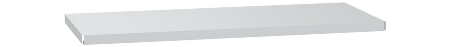 C+P Einlegeboden 140001-80 (BxT) 1194x352mm hohe Traglast 70kg Stahl lackiert Lichtgrau (RAL 7035)