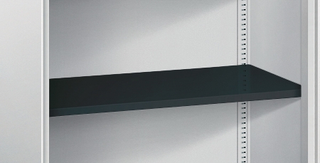 C+P Einlegeboden 140001-80 (BxT) 1194x352mm hohe Traglast 70kg Stahl lackiert Lichtgrau (RAL 7035)
