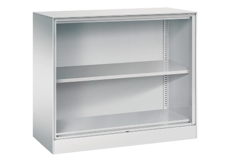 C+P Büroregal aus Stahl mit Rückwand 140033-000 C3000 Asisto 3OH (HxBxT) 1310x800x435mm 7016