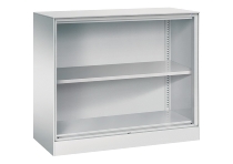 C+P Büroregal aus Stahl mit Rückwand 140033-000 C3000 Asisto 3OH (HxBxT) 1310x800x435mm 7016