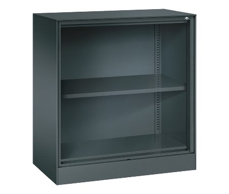 C+P Büroregal aus Stahl mit Rückwand 140033-000 C3000 Asisto 3OH (HxBxT) 1310x800x435mm 7016