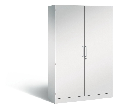 C+P Flügeltürenschrank 141003-000 5OH C3000 Asisto (HxBxT) 1980x800x435mm Lichtgrau/Enzianblau