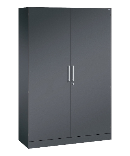 C+P Flügeltürenschrank 1410002-000 C3000 Asisto 5OH (HxBxT) 1980x1000x435mm 9016/9016