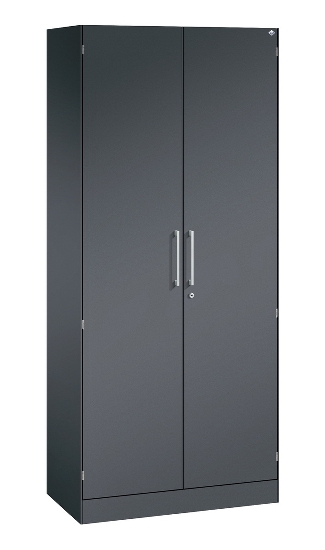 C+P Flügeltürenschrank 1410002-000 C3000 Asisto 5OH (HxBxT) 1980x1000x435mm 9016/9016
