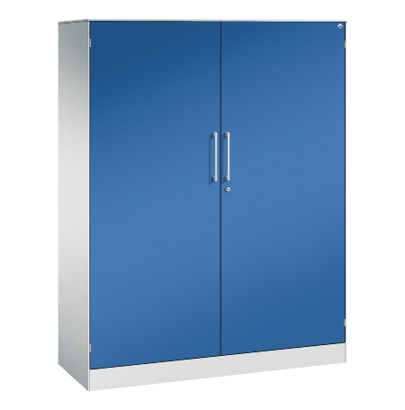 C+P Flügeltürenschrank 1410002-000 C3000 Asisto 5OH (HxBxT) 1980x1000x435mm 9016/9016