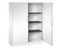C+P Flügeltürenschrank 1410002-000 C3000 Asisto 5OH (HxBxT) 1980x1000x435mm 9016/9016