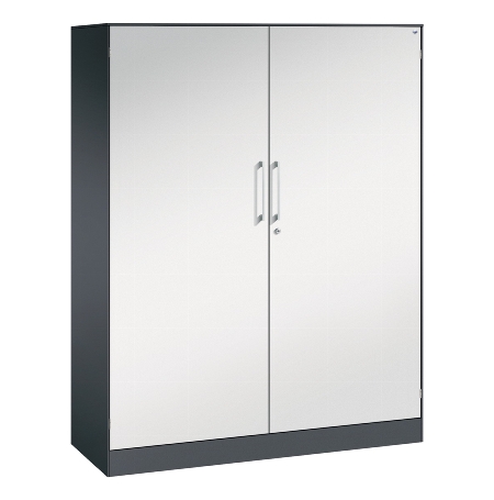 C+P Flügeltürenschrank 1410002-000 C3000 Asisto 5OH (HxBxT) 1980x1000x435mm 9016/9016