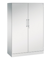C+P Flügeltürenschrank 1410002-000 C3000 Asisto 5OH (HxBxT) 1980x1000x435mm 9016/9016