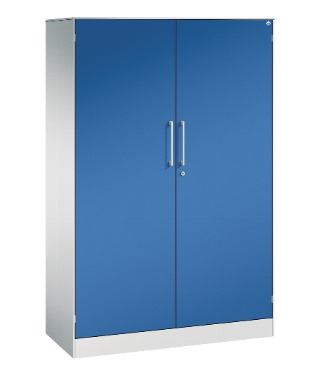 C+P Flügeltürenschrank 1410002-000 C3000 Asisto 5OH (HxBxT) 1980x1000x435mm 9016/9016