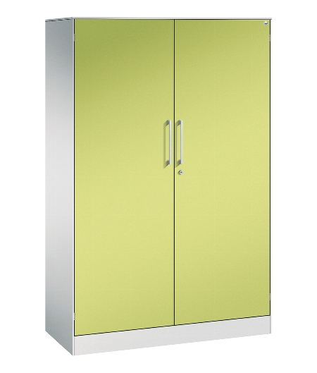 C+P Flügeltürenschrank 1410002-000 C3000 Asisto 5OH (HxBxT) 1980x1000x435mm 9016/9016