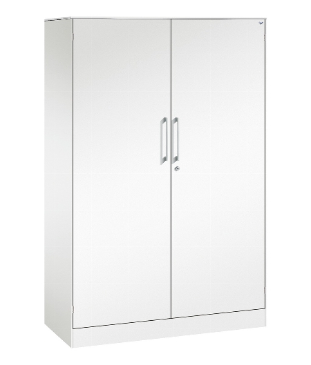 C+P Flügeltürenschrank 1410002-000 C3000 Asisto 5OH (HxBxT) 1980x1000x435mm 9016/9016