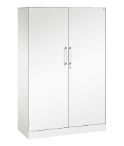 C+P Flügeltürenschrank 1410002-000 C3000 Asisto 5OH (HxBxT) 1980x1000x435mm 9016/9016