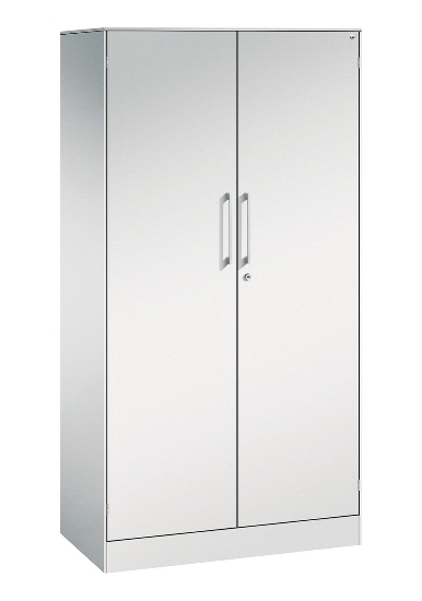 C+P Flügeltürenschrank 1410002-000 C3000 Asisto 5OH (HxBxT) 1980x1000x435mm 9016/9016