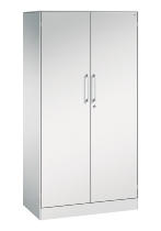 C+P Flügeltürenschrank 1410002-000 C3000 Asisto 5OH (HxBxT) 1980x1000x435mm 9016/9016