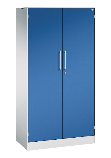 C+P Flügeltürenschrank 1410002-000 C3000 Asisto 5OH (HxBxT) 1980x1000x435mm 9016/9016