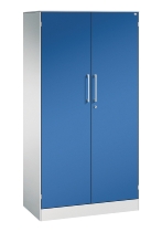 C+P Flügeltürenschrank 1410002-000 C3000 Asisto 5OH (HxBxT) 1980x1000x435mm 9016/9016