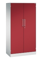 C+P Flügeltürenschrank 1410002-000 C3000 Asisto 5OH (HxBxT) 1980x1000x435mm 9016/9016