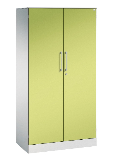 C+P Flügeltürenschrank 1410002-000 C3000 Asisto 5OH (HxBxT) 1980x1000x435mm 9016/9016