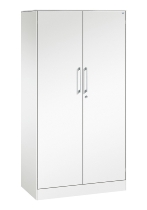 C+P Flügeltürenschrank 1410002-000 C3000 Asisto 5OH (HxBxT) 1980x1000x435mm 9016/9016