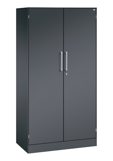C+P Flügeltürenschrank 1410002-000 C3000 Asisto 5OH (HxBxT) 1980x1000x435mm 9016/9016